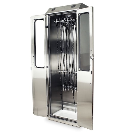 Harloff SureDry 10 Scope Drying Cabinet, Stainless, Key Lock SCSS8030DRDP